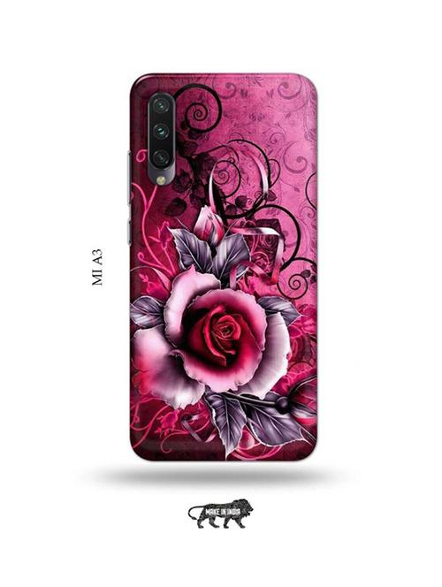 flowers back cover compatible with mi a3 - 18986228 - Very Small Image - 1