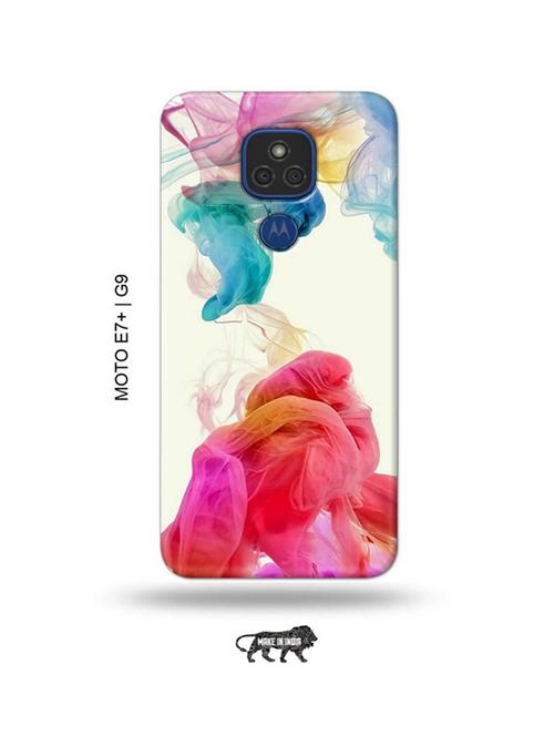 abstract smoke back cover compatible with moto e7 plus, moto g9 - 18986524 - Very Small Image - 1