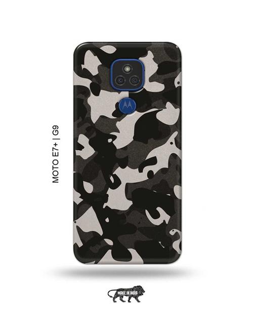 camouflage back cover compatible with moto e7 plus, moto g9 - 18986530 - Very Small Image - 1