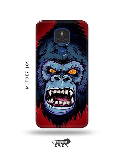 king ape back cover compatible with moto e7 plus, moto g9 - 18986545 - Very Small Image - 1