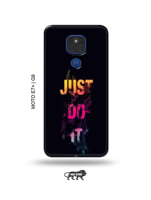 just do it back cover compatible with moto e7 plus, moto g9 - 18986588 - Very Small Image - 1