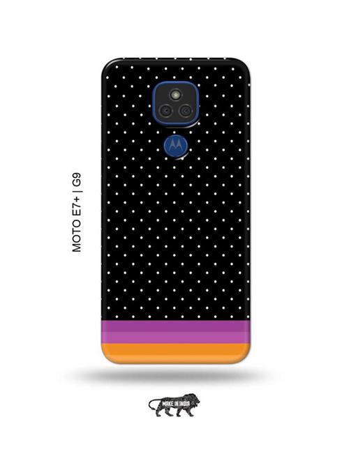 polka dots back cover compatible with moto e7 plus, moto g9 - 18986617 - Very Small Image - 1