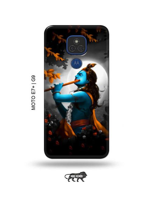 lord krishna back cover compatible with moto e7 plus, moto g9 - 18986642 - Very Small Image - 1