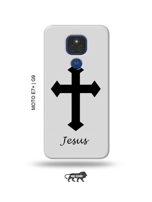 jesus cross back cover compatible with moto e7 plus, moto g9 - 18986644 - Very Small Image - 1