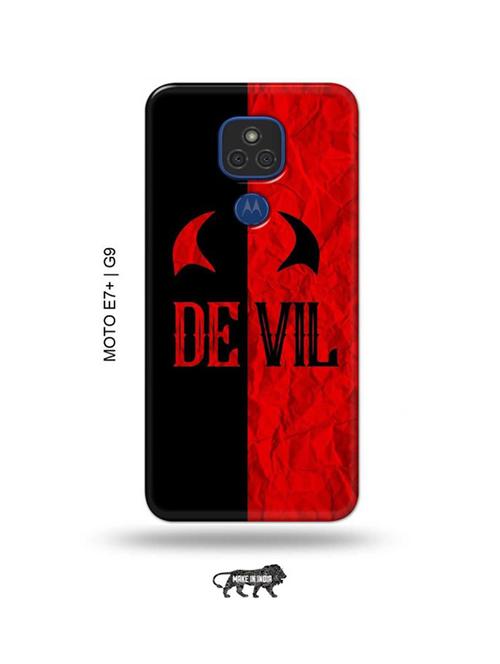 devil back cover compatible with moto e7 plus, moto g9 - 18986675 - Very Small Image - 1