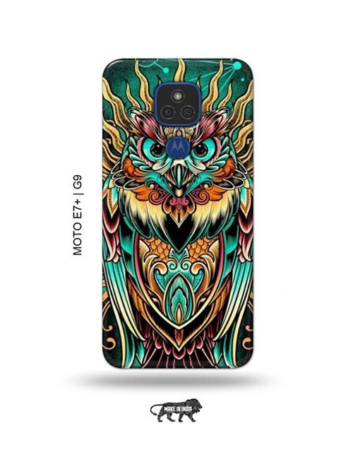 tripy owl back cover compatible with moto e7 plus, moto g9 - 18986680 - Very Small Image - 1