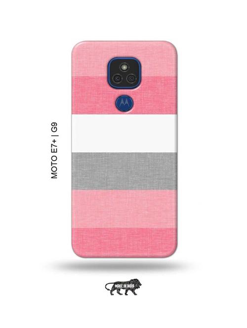 basic pattern back cover compatible with moto e7 plus, moto g9 - 18986691 - Very Small Image - 1