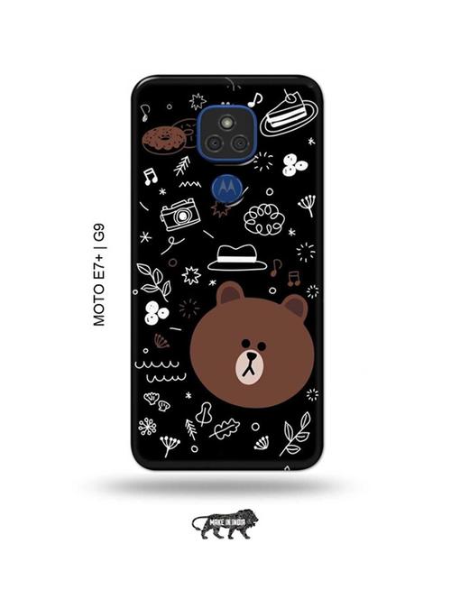 teddy back cover compatible with moto e7 plus, moto g9 - 18986694 - Very Small Image - 1