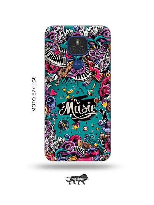 music back cover compatible with moto e7 plus, moto g9 - 18986783 - Very Small Image - 1