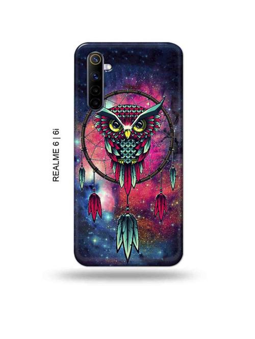 owl dream catcher back cover compatible with realme 6, realme 6i - 18986800 - Very Small Image - 1