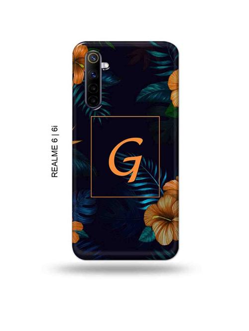 floral g back cover compatible with realme 6, realme 6i - 18986866 - Very Small Image - 1