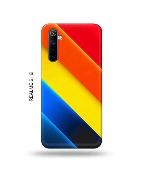 abstract strips back cover compatible with realme 6, realme 6i - 18986883 - Very Small Image - 1