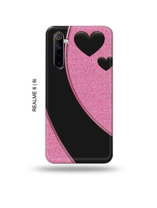 hearts back cover compatible with realme 6, realme 6i - 18986885 - Very Small Image - 1