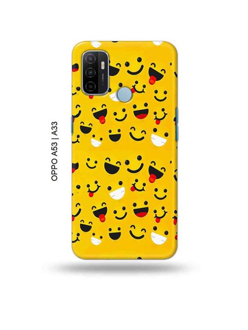 emojis back cover compatible with oppo a53 2020, oppo a33 2020, oppo a53s - 18986917 - Very Small Image - 1