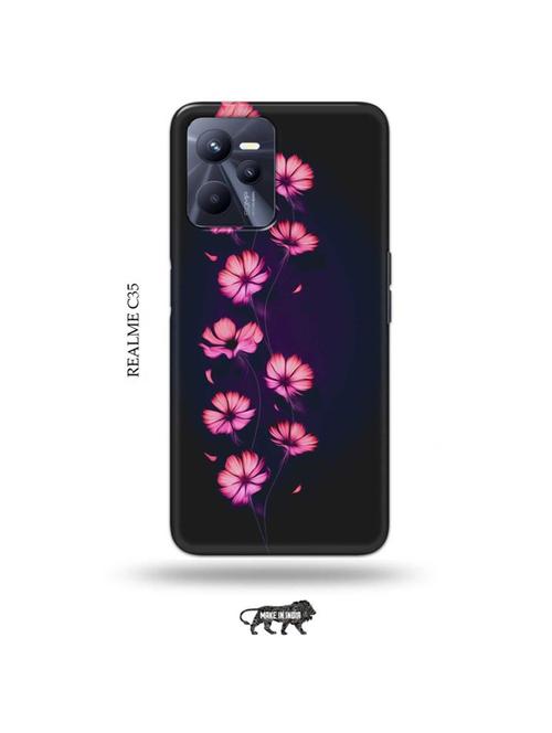 flowers back cover compatible with realme c35 - 18987037 - Very Small Image - 1