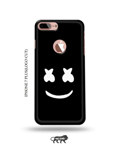 funny face back cover compatible with iphone 7 plus(logo cut) - 18987179 - Very Small Image - 1