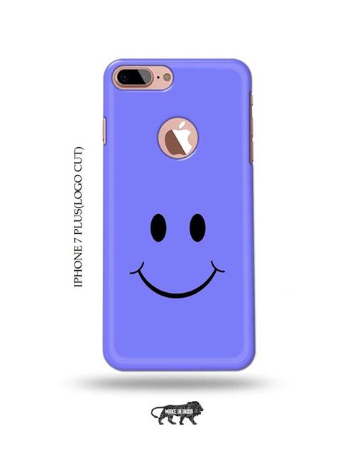 happy face back cover compatible with iphone 7 plus(logo cut) - 18987274 - Very Small Image - 1