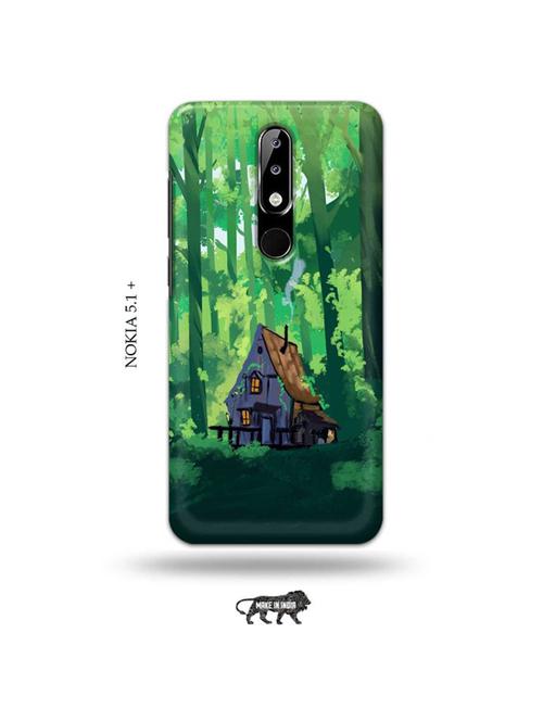 forest house back cover compatible with nokia 5.1 plus - 18987293 - Very Small Image - 1