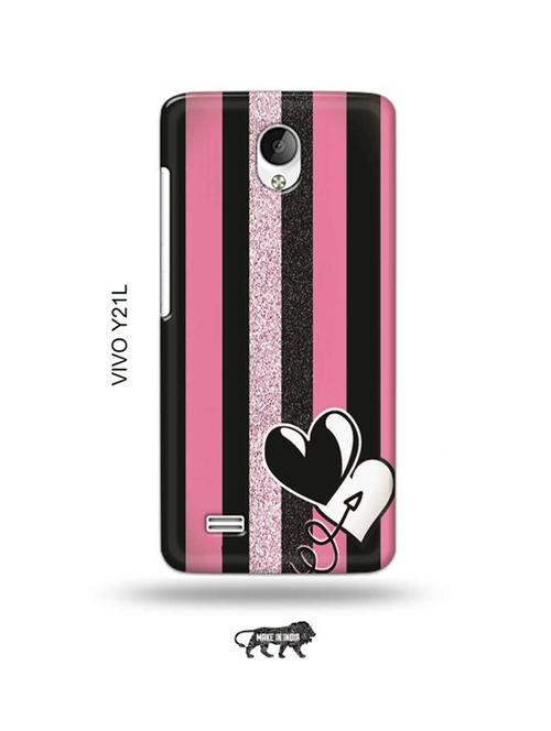 hearts back cover compatible with vivo y21l - 18987355 - Very Small Image - 1