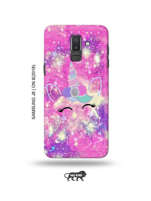 unicorn back cover compatible with samsung j8, on8(2018) - 18987391 - Very Small Image - 1