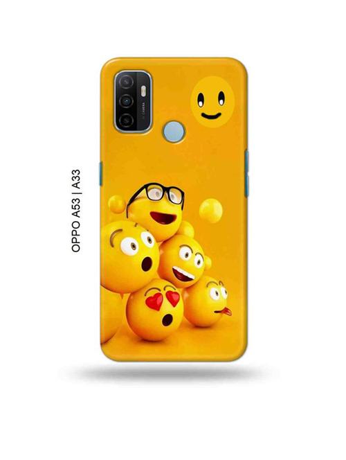 emoji fall back cover compatible with oppo a53 2020, oppo a33 2020, oppo a53s - 18987394 - Very Small Image - 1