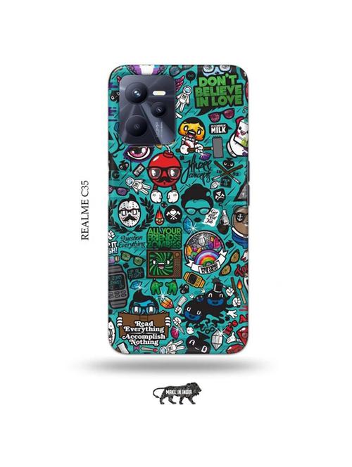 zombies dope back cover compatible with realme c35 - 18987418 - Very Small Image - 1