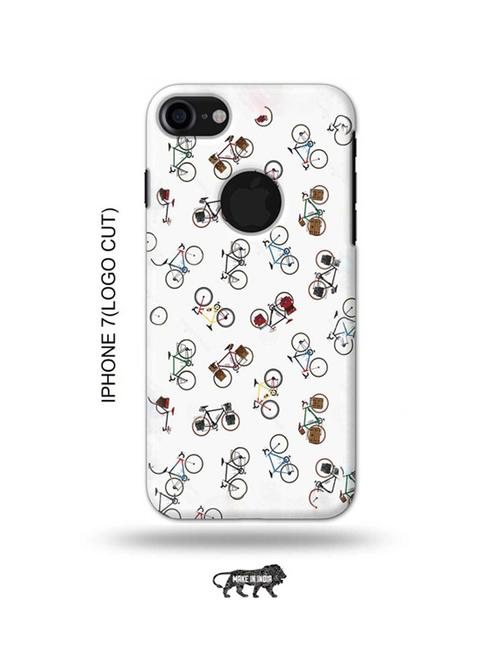 cycle love back cover compatible with iphone 7(logo cut - 18987495 - Very Small Image - 1