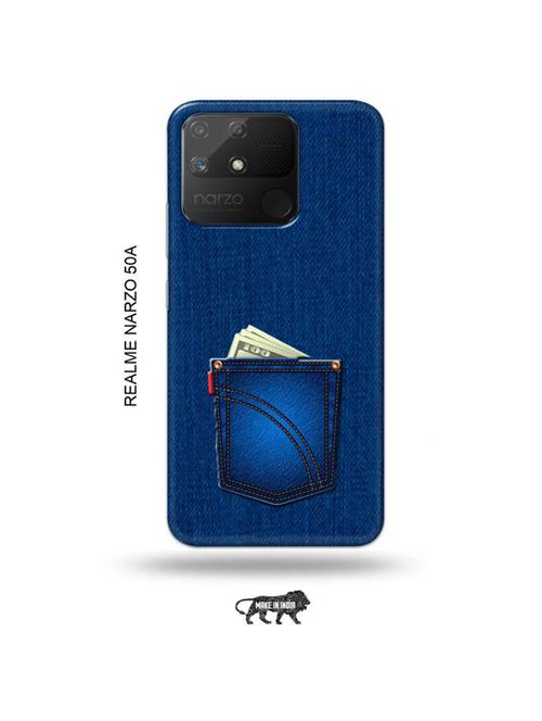 jeans back cover compatible with realme narzo 50a - 18987536 - Very Small Image - 1