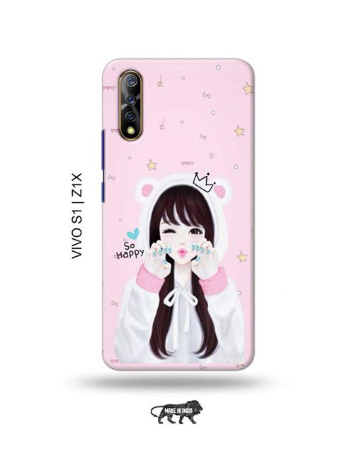 girlie back cover compatible with vivo s1, vivo z1x - 18987551 - Very Small Image - 1