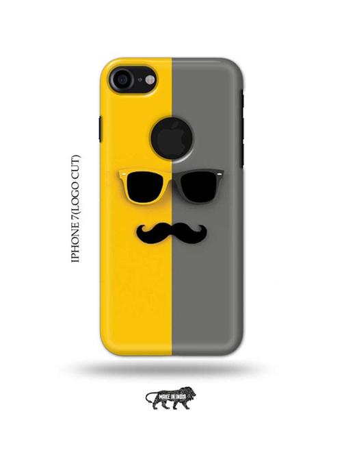 hipster back cover compatible with iphone 7(logo cut) - 18987590 - Very Small Image - 1