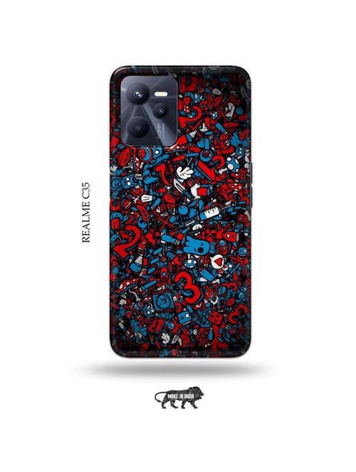 alien dope back cover compatible with realme c35 - 18987608 - Very Small Image - 1
