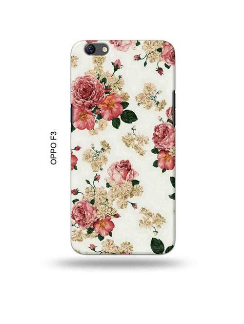 flowers back cover compatible with oppo f3 - 18987612 - Very Small Image - 1