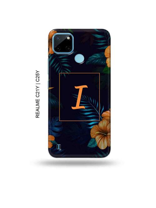 floral i back cover compatible with realme c21y, realme c25y - 18987650 - Very Small Image - 1