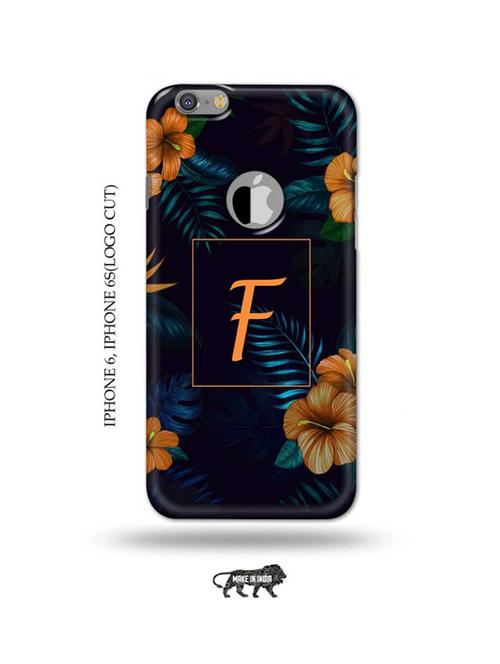 floral f back cover compatible with iphone 6, iphone 6s(logo cut) - 18987679 - Very Small Image - 1
