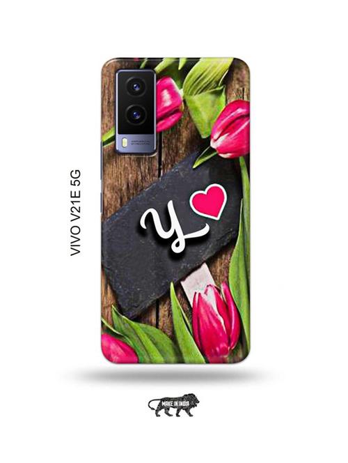 flower letter y back cover compatible with vivo v21e 5g - 18987684 - Very Small Image - 1
