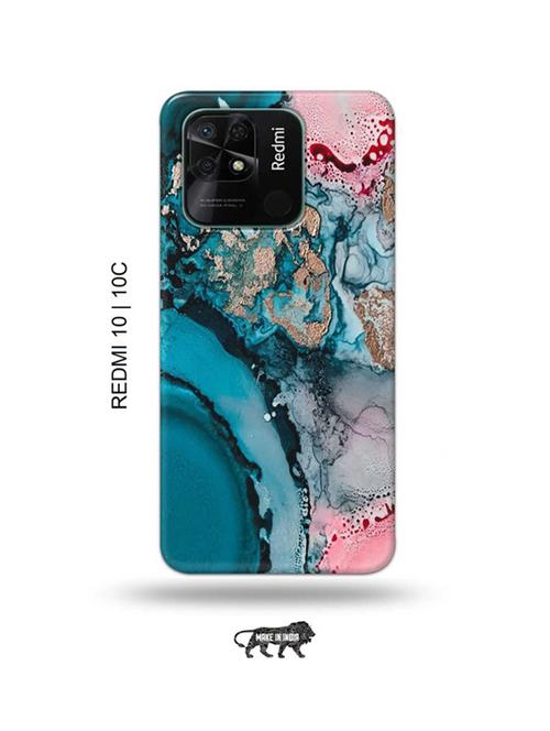 color marble back cover compatible with redmi 10 - 18987725 - Very Small Image - 1