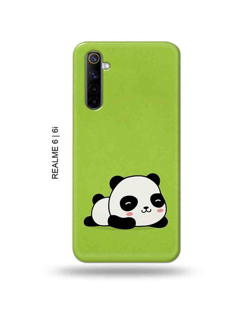lazy panda back cover compatible with realme 6, realme 6i - 18987770 - Very Small Image - 1