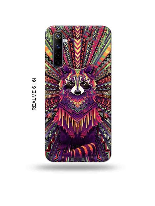 kalankari fox back cover compatible with realme 6, realme 6i - 18987774 - Very Small Image - 1