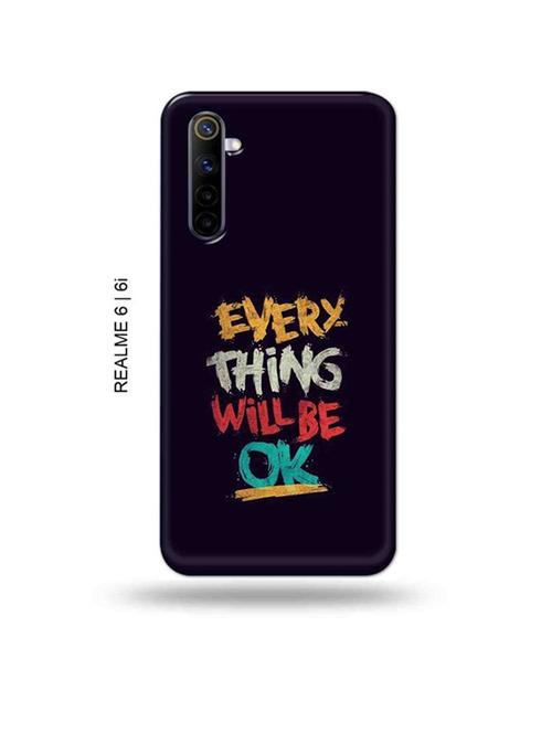 every thing will be ok back cover compatible with realme 6, realme 6i - 18987782 - Very Small Image - 1