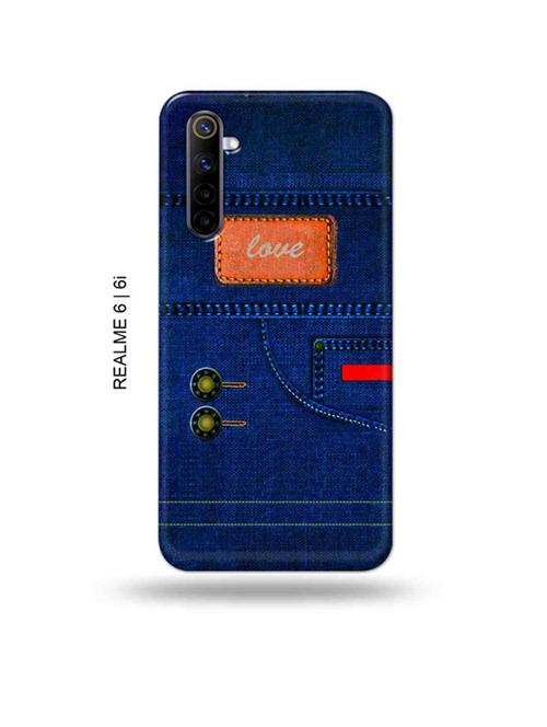 jeans love back cover compatible with realme 6, realme 6i - 18987815 - Very Small Image - 1