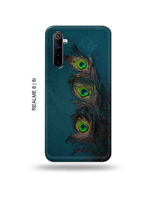 krishna feather back cover compatible with realme 6, realme 6i - 18987827 - Very Small Image - 1