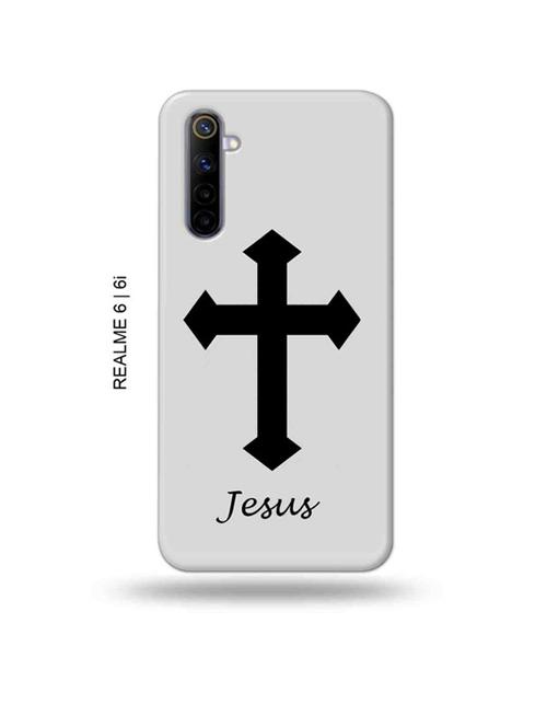 jesus cross back cover compatible with realme 6, realme 6i - 18987831 - Very Small Image - 1
