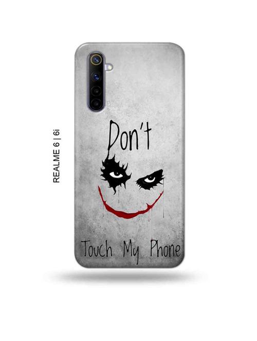 don't touch my phone back cover compatible with realme 6, realme 6i - 18987856 - Very Small Image - 1