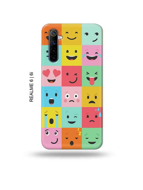 emojies back cover compatible with realme 6, realme 6i - 18987886 - Very Small Image - 1
