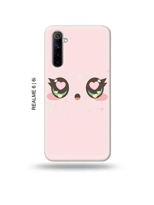 cute eyes back cover compatible with realme 6, realme 6i - 18987894 - Very Small Image - 1