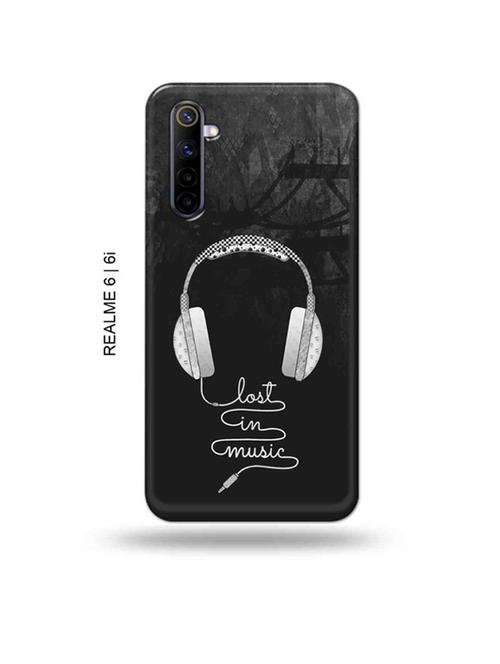 lost in music back cover compatible with realme 6, realme 6i - 18987945 - Very Small Image - 1