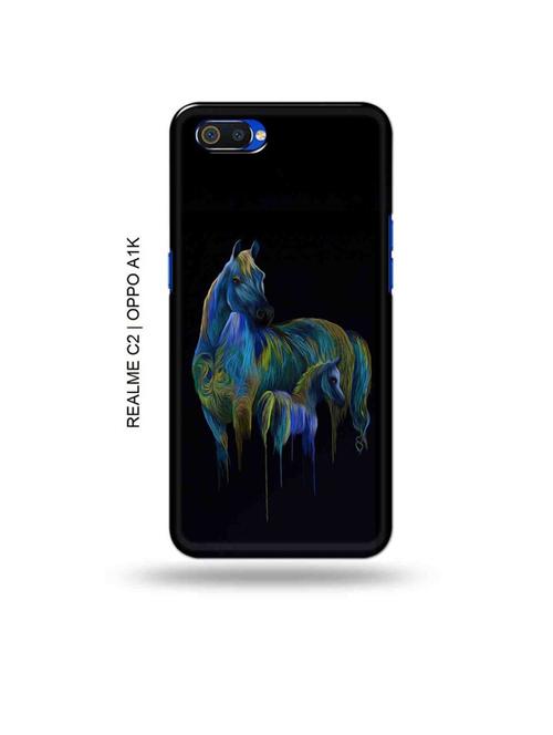 zebra back cover compatible with realme c2, oppo a1k - 18988344 - Very Small Image - 1