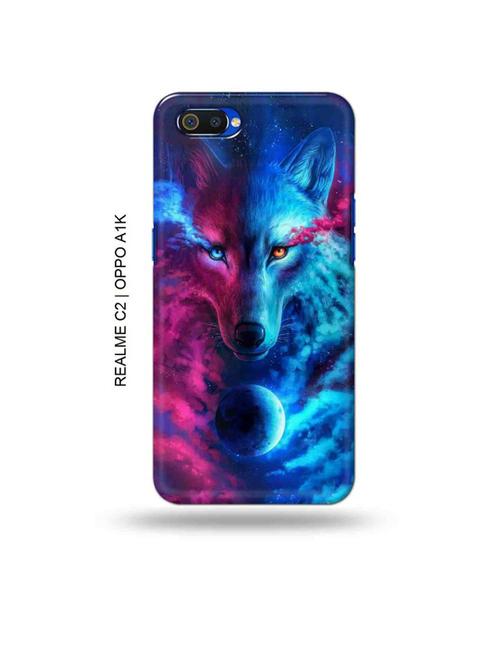 universal fox back cover compatible with realme c2, oppo a1k - 18988351 - Very Small Image - 1