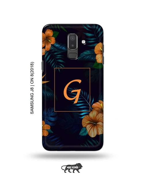 floral g back cover compatible with samsung j8, on8(2018) - 18988482 - Very Small Image - 1