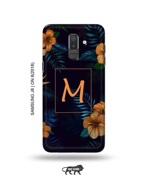 floral m back cover compatible with samsung j8, on8(2018) - 18988488 - Very Small Image - 1